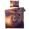 GEDAEUBA Wild Animals Winter Bedding Set, 140 x 200 cm, 2-Piece view 2