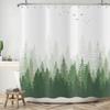 ASDCXZ Forest Shower Curtain, 180 x 180 cm view 2