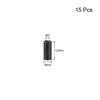 15-Pack M3x12mm Black Aluminum Female Round Spacers view 2