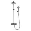 High-Pressure Shower Faucet Set with Brass Rain Mixer and Multifunction Hand Shower view 1