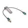 SZRMCC 8K Ultra-Thin 2.5 mm Micro HDMI to HDMI 2.1 Cable, 50 cm, Green view 2