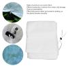 Cyrank Reusable Winter Plant Cover with Drawstring, 80 x 100 cm, White view 2