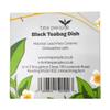 Tea People Ceramic Tea Bag Dish, Black view 3