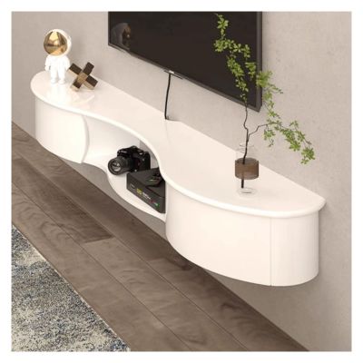 Modern Floating TV Stand, 67"/74" Wall-Mounted Entertainment Center