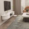 Modern Floating TV Stand, 67"/74" Wall-Mounted Entertainment Center view 3