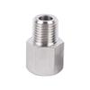 Goldpea 304 Stainless Steel M14×1.5 Female to 1/2" NPT Male Adapter view 2