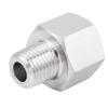 Goldpea 304 Stainless Steel M14×1.5 Female to 1/2" NPT Male Adapter view 3