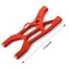 wueiooskj RCGOFOLLOW 2-Piece Aluminum Front Lower Suspension Arms for ARA102690 1/10 Monster Trucks view 3