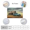 FOCCAR Vintage Old Truck Canvas Wall Art view 2