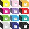 Resurhang 36-Pack Junior Composition Notebooks, Half-Size, Wide-Ruled, 80 Sheets, Assorted Marble Covers view 1
