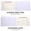 Resurhang 36-Pack Junior Composition Notebooks, Half-Size, Wide-Ruled, 80 Sheets, Assorted Marble Covers view 3