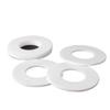 Yinxi PTFE Washer, Flange, Pressure Gauge and Water Pipe Connection Gasket, Inner Diameter 10140 mm, Spacer, Pressure Gauge Seal (Size: 80×88×1.5 mm, 5 pcs) view 1