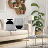 ASDCXZ Boho Pillow Covers 18 x 18 in, Set of 4, Modern Abstract Black Sun Design, Washable Polyester Linen-Look Sofa Cushion Covers view 4