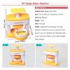 MINI Badge Button Maker, DIY Pin Badge Press Set with 48 Button Parts, Stickers and Circle Cutter (Color: 4) view 3