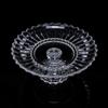 SUNMME Modern European Crystal Glass Fruit Bowl, Fire, Queen Size view 1