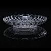 SUNMME Modern European Crystal Glass Fruit Bowl, Fire, Queen Size view 2