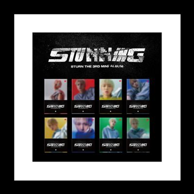 8TURN STUNNIN 3rd Mini Album Contents + Photocard + Tracking, Sealed (POCA Random Version)