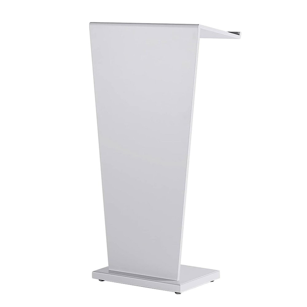 esmen Slanted 3.6 ft Wooden Lectern Podium Stand