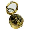 zeitzone Sextant Nautical Compass, Brass, in Wooden Box, Antique Style view 3