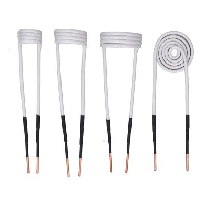 4-Piece Induction Heating Coil Set with 2.5 mm Brass Cores
