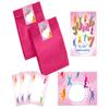 12 Girls' 7th Birthday Jump Trampoline Invitations with Envelopes and Party Supplies view 1