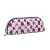 ObabO 3D Pencil Case with Christmas Dog Zipper, Purple Dotted Poodle view 2
