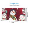 Rubber Keyboard Mat with Cute Snowman “Merry Christmas” Design view 4