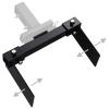 LAPOOH Snow Plow Adapter for Lawn Tractor, Black view 4
