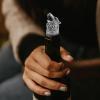 PRETYZOOM Wolf Head Wine Aerator Pourer, Silver view 4