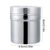 Tissting Stainless Steel Spice Jar, 200 ml, Multi-Hole Design, Removable Lid view 2