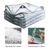 Heavy-Duty Waterproof Clear PVC Tarp with Eyelets, 2.3 × 3.5 m view 2