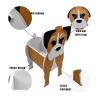 TQQEPOOL PVC Cute Dog Planter for Indoor and Outdoor Plants, English Mastiff, 43 × 25 cm view 4