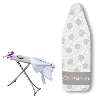 ROFBIHG Ironing Board Cover for Steam Ironing Stations, Replacement Cover for Sleeve Ironing Boards, Color J, 104 x 46 cm