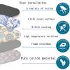 ROFBIHG Ironing Board Cover for Steam Ironing Stations, Replacement Cover for Sleeve Ironing Boards, Color J, 104 x 46 cm view 2