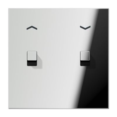 Plate 1 x 2 Pal/Roller Shutter Cube 1912 Chrome