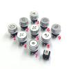 2-Pack 8 × 8 × 15 mm DIP-6P Tactile LED Momentary Pushbutton Switches with Round Caps, Red Light view 1