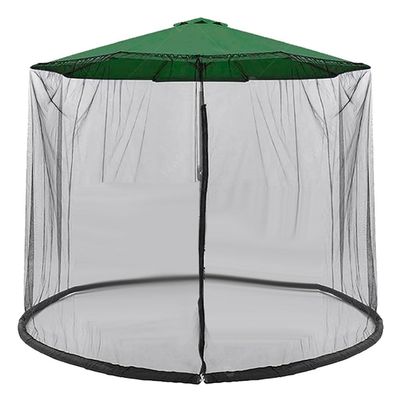 1 x Outdoor Sun Umbrella for Lawn, Garden, Camping, Patio, Black