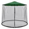 1 x Outdoor Sun Umbrella for Lawn, Garden, Camping, Patio, Black view 1