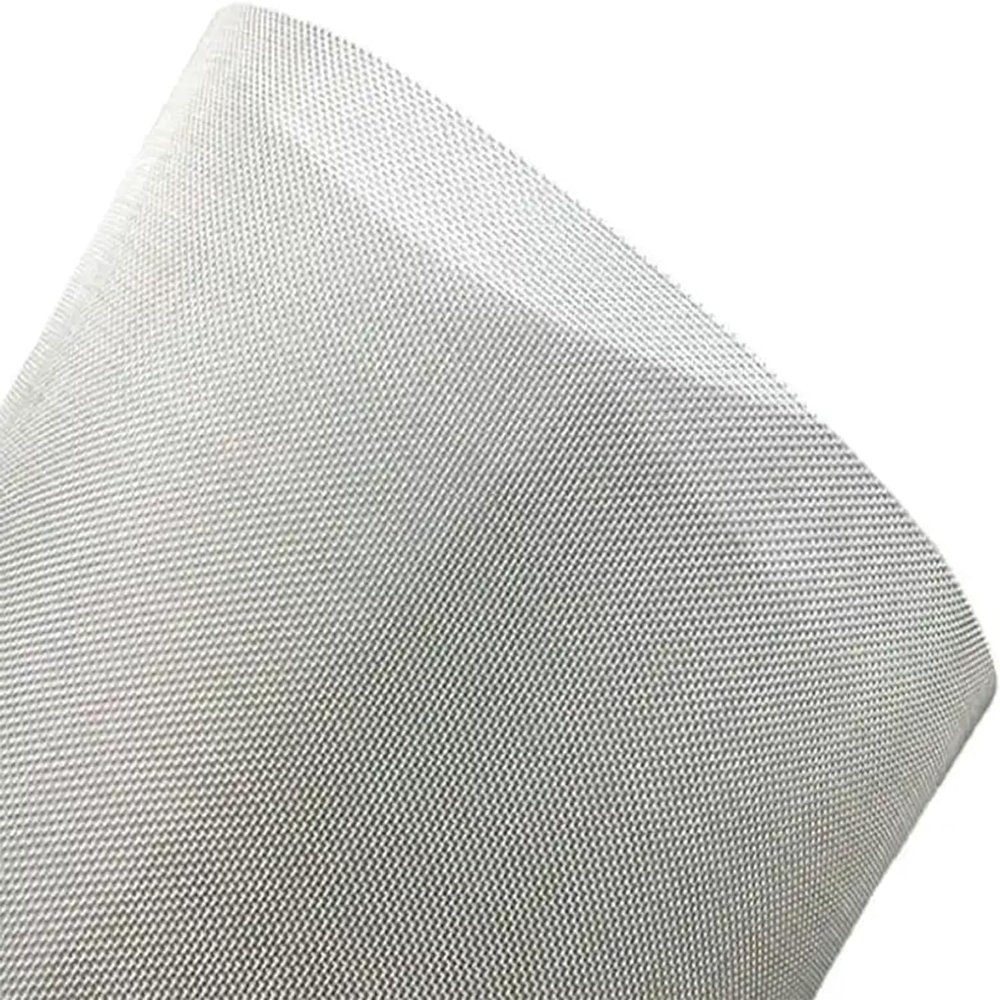 JSY 304 Stainless Steel Wire Mesh Roll, Woven Metal Screen, 1.3 x 2 m
