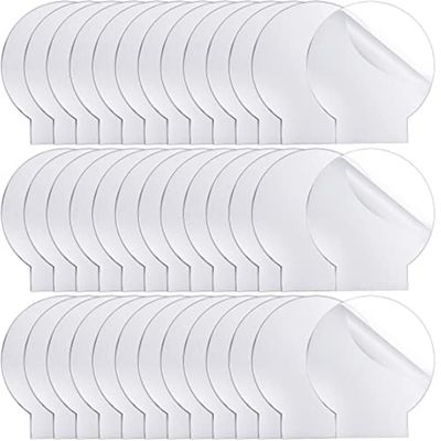 36 Round Clear Cast Acrylic Blanks for LED Light Bases