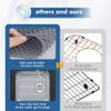Silicone Sink Mat, 2-Pack, for Rear-Drain Kitchen Sinks view 4