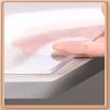 Geovne Frosted PVC Table Protector, Heat-Resistant, Transparent, 55 x 71 in view 2