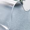 Geovne Frosted PVC Table Protector, Heat-Resistant, Transparent, 55 x 71 in view 4