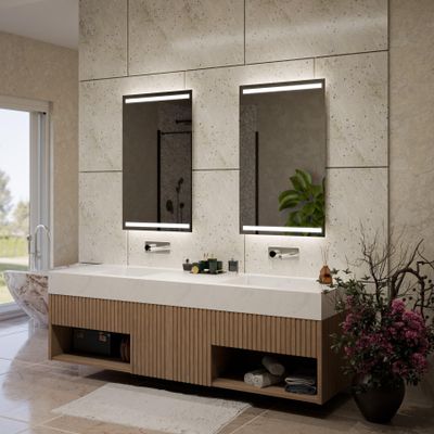 Alasta Denver LED Bathroom Mirror 60 x 140 cm, Customizable