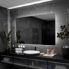 Alasta Dubai LED Bathroom Mirror 130 x 100 cm, Configurable, with Optional Makeup Mirror, Mirror Heating, and Selectable Light Color view 3