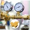 Adjustable 1/2-Inch Brass Water Pressure Reducer, Yellow view 4