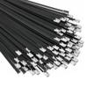 Black Metal Cable Ties, 100-Pack, 11.8, 304 Stainless Steel, Epoxy-Coated view 1