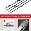 Black Metal Cable Ties, 100-Pack, 11.8, 304 Stainless Steel, Epoxy-Coated view 4
