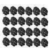 Beelooom 20-Piece Pole Storage Rack Tip Clamp Holder Clips for Pool Cues and Fishing Rods, 17 mm view 1