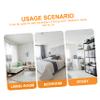 Beige Wood-Grain Self-Adhesive Wall Stickers, 3-Piece Set view 4